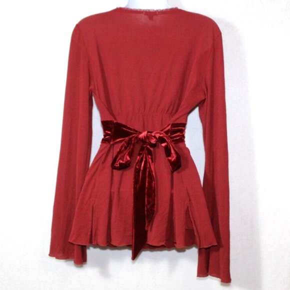 Y2K style Arden B peasant top - Picture 8 of 12